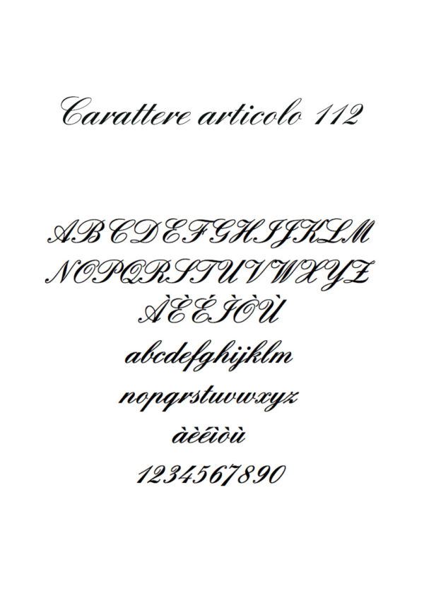 Font 112