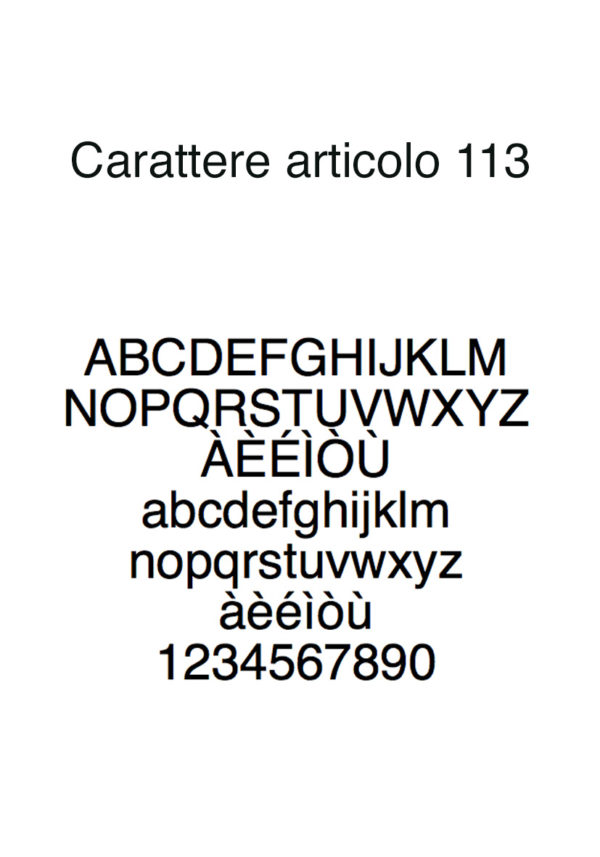 Font 113
