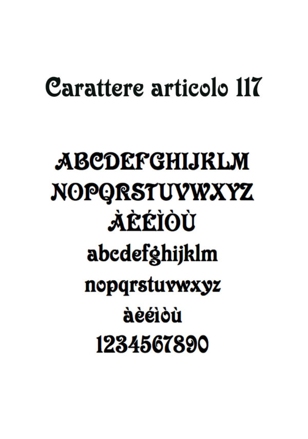 Font 117