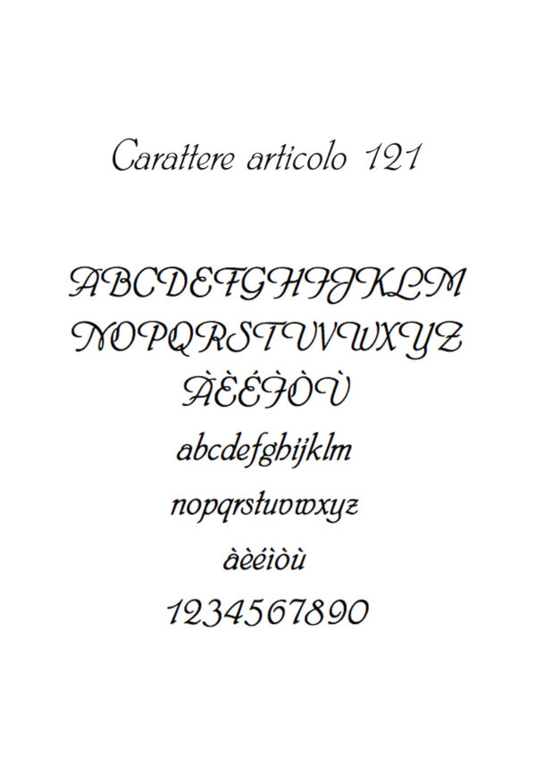 Font 121
