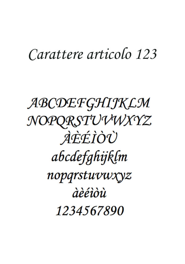 Font 123