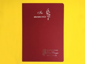 Libro Firma Elegante Cartoncino CTE 154 ARGENTO