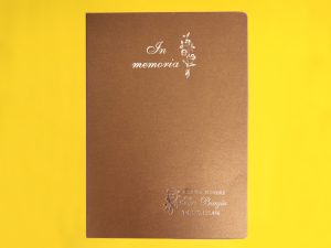 Libro Firma Elegante Cartoncino CTE 156 ARGENTO